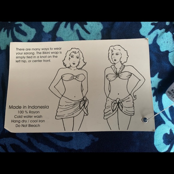 Bikini Beach Sarong - Picture 2 of 3